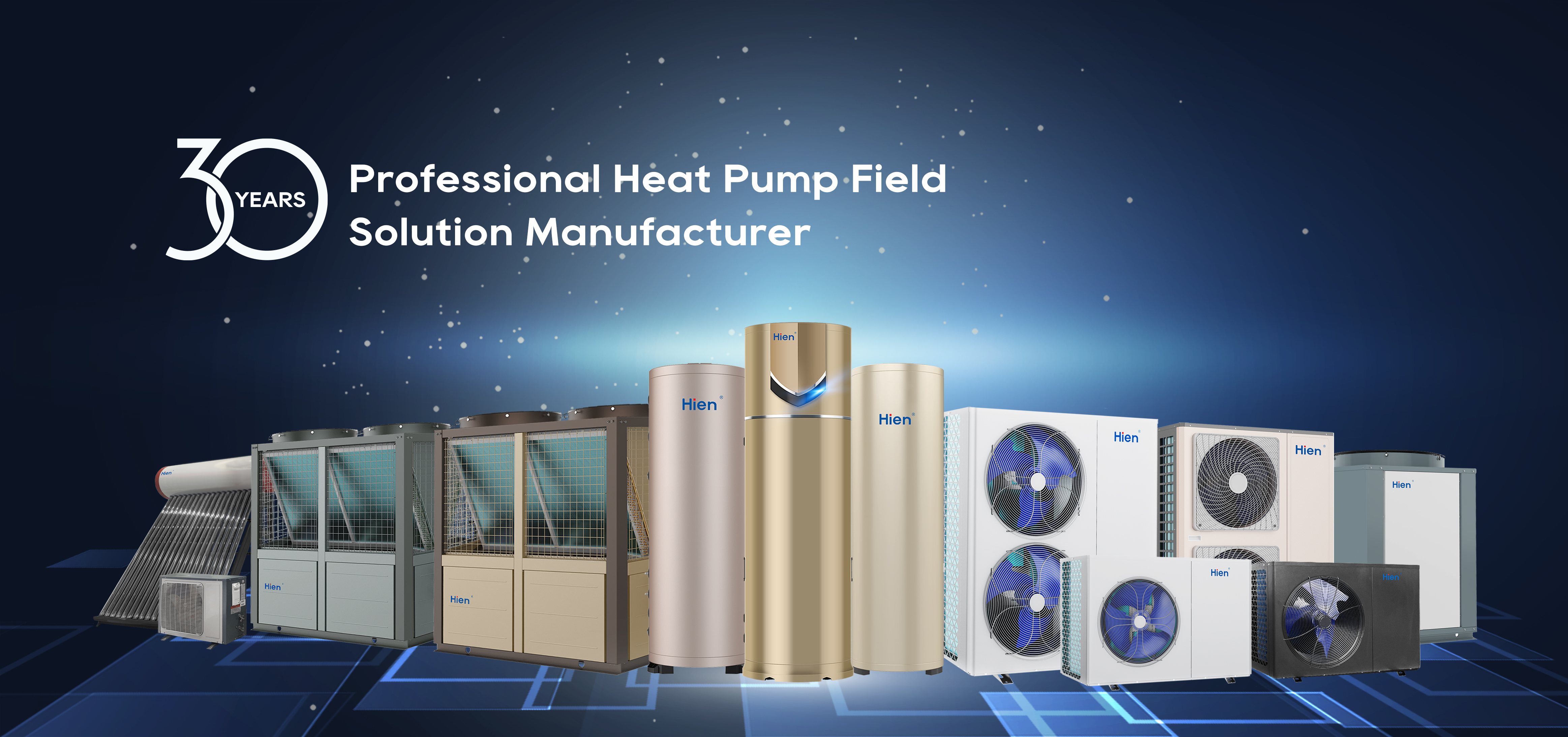 Again, Hien Won the Bid, 1007 sets of Air Source Heat Pumps!