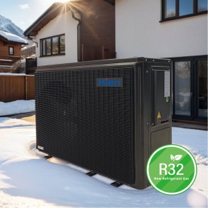 Hien R32 Heat Pump with A+++ Energy Rating and DC Inverter Technology: Monobloc Air to Water Heat Pump